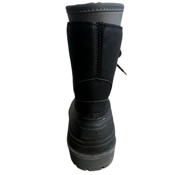 Sperry Waterproof Duck Boots – Black Lace-Up Winter Boots, All-Weather 5 - Picture 5 of 10